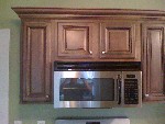 Kitchen cabinets with Crown Molding